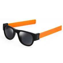 Load image into Gallery viewer, M020 Orange Foldable Sunglasses
