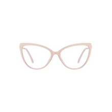 Load image into Gallery viewer, CL012 Pink / Gradient Brown Clip On Glasses
