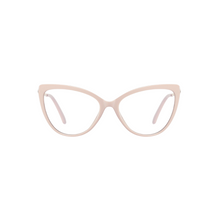 Load image into Gallery viewer, CL012 Pink / Gradient Brown Clip On Glasses