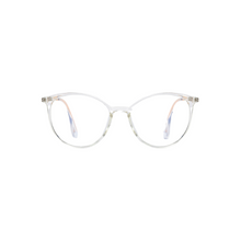 Load image into Gallery viewer, CL013 Clear / Gradient Grey Clip On Glasses