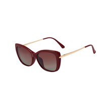 Load image into Gallery viewer, CL008 Red / Red Grey Clip On Glasses