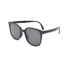 Load image into Gallery viewer, F001 Foldable Black Square Sunglasses
