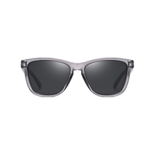 Load image into Gallery viewer, N084 Polarized Grey Rectangle Sunglasses
