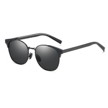 Load image into Gallery viewer, N074 Polarized Black Square Sunglasses
