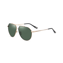 Load image into Gallery viewer, N092 Polarized Green Aviator Sunglasses
