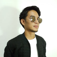 Load image into Gallery viewer, U036 Silver Retro Sunglasses
