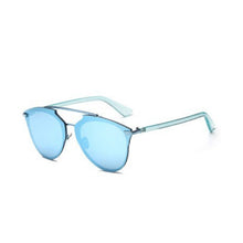 Load image into Gallery viewer, C042 Blue Aviator Sunglasses
