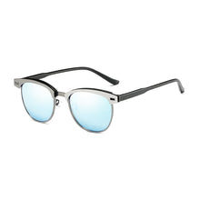 Load image into Gallery viewer, U022 Blue Clubmaster Sunglasses
