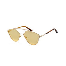 Load image into Gallery viewer, C056 Yellow Cat Eye Sunglasses
